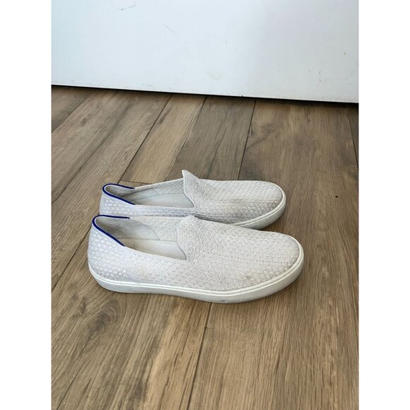 Rothy’s the Sneaker Slip On in Salt Honeycomb Size 8.5 - Picture 6 of 9